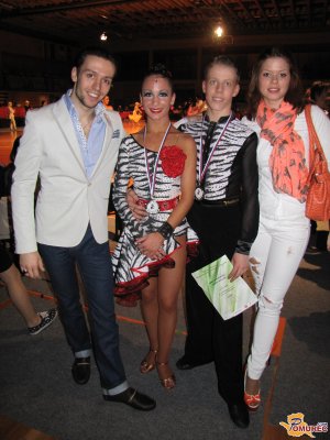 Pomurski plesni par v Kopru priplesal srebrnega odličja